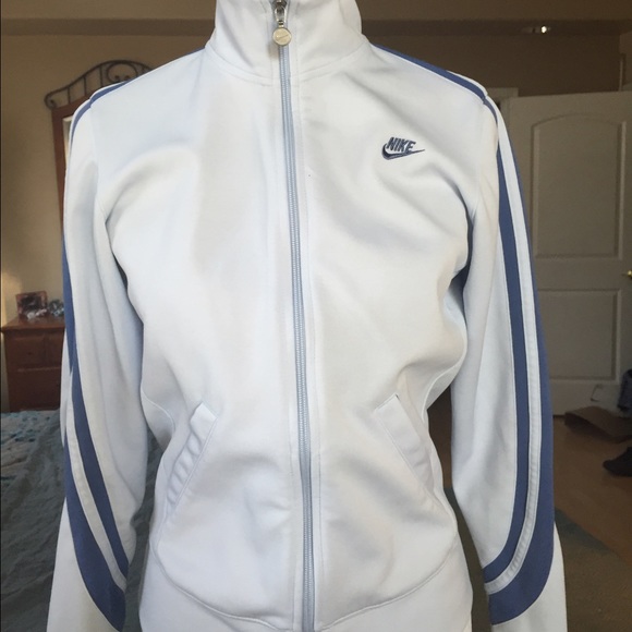 Nike Zip up Track Suit Sweatshirt-Lavender - Picture 4 of 8